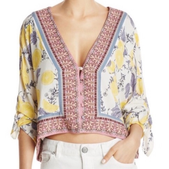 Free People Tops - Free People Freshly Squeezed Crop Top
